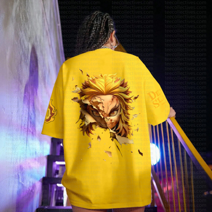 "Demon Slayer" Anime Inspired Vintage T-Shirt