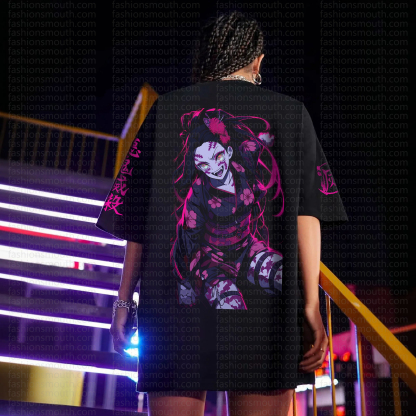 "Demon Slayer" Anime Inspired Vintage T-Shirt