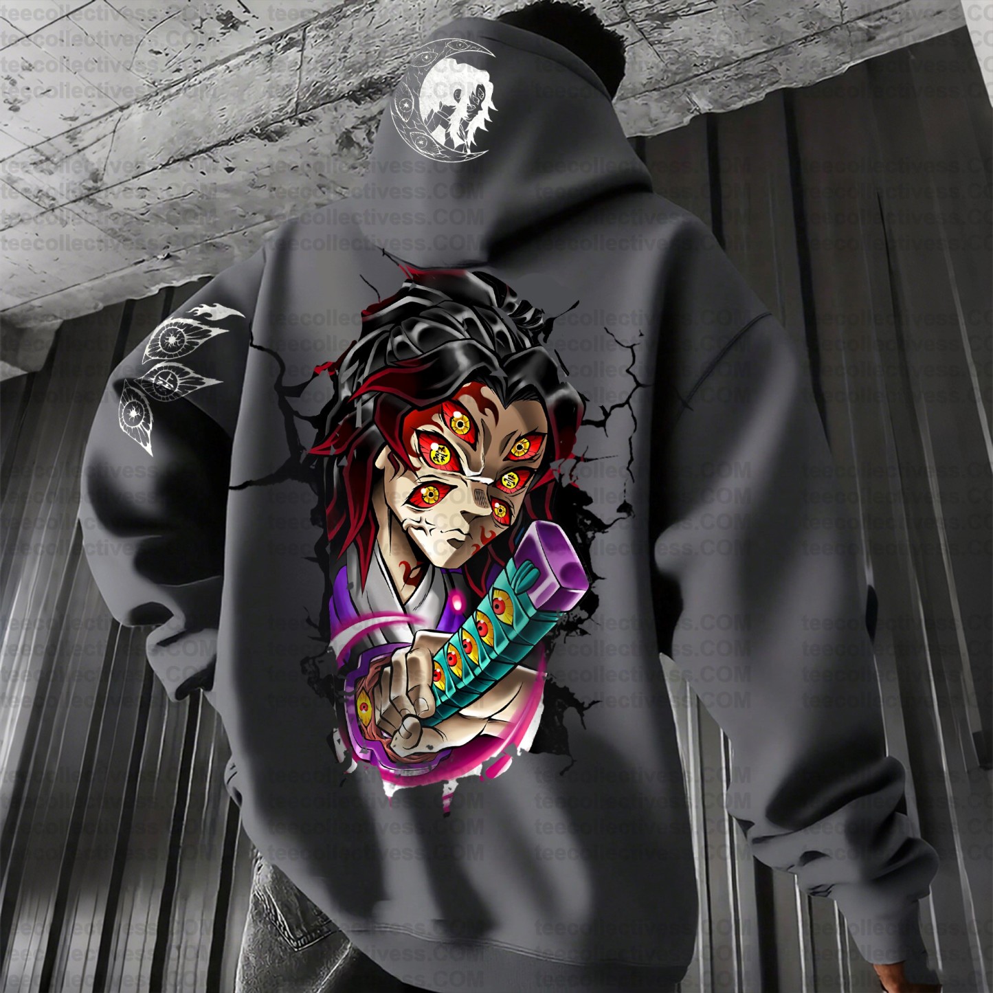 Unisex Anime Graphic Streetwear Vintage Hoodie