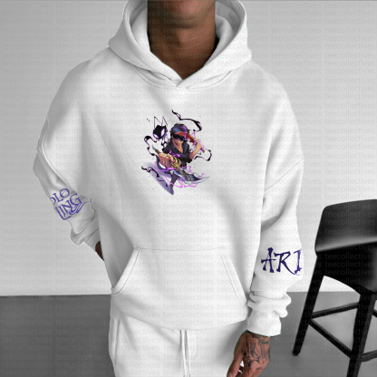 Unisex “Solo Leveling” Anime Graphic Streetwear Vintage Hoodie