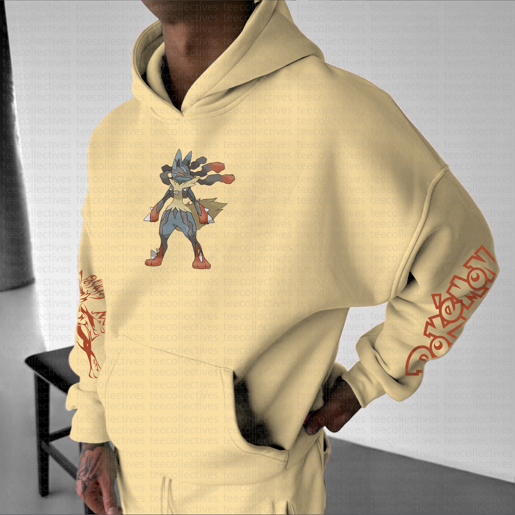 Unisex “Pokémon” Anime Graphic Streetwear Vintage Hoodie