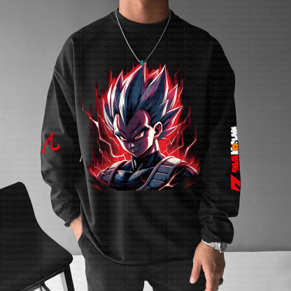 Unisex “Drangon Ball” Anime Graphic Streetwear Vintage Long-Sleeved T-shirt