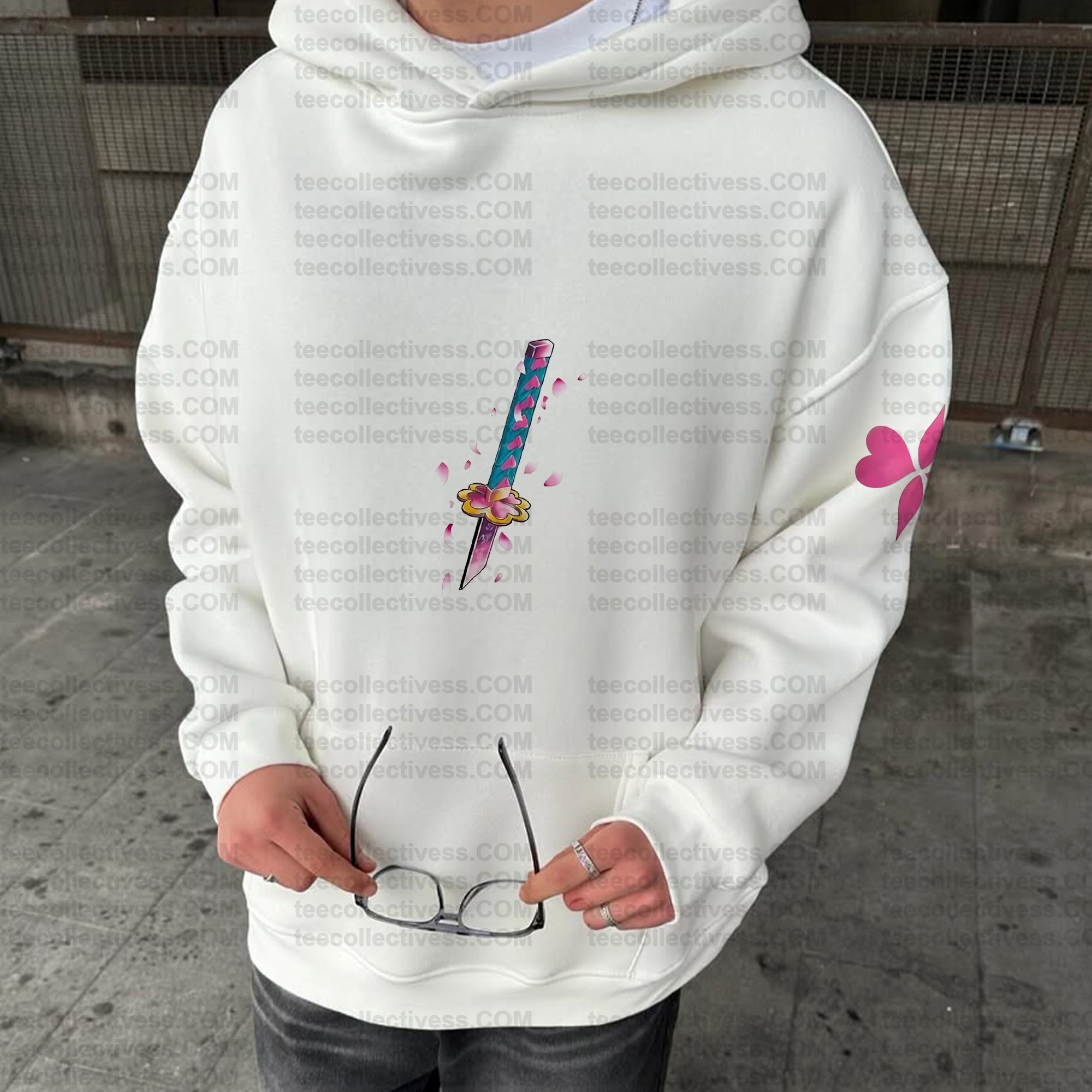 Unisex Graphic Streetwear Vintage Plush Hoodie