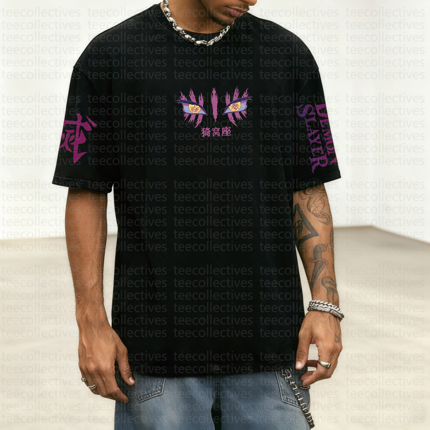 Unisex Anime Inspired Vintage T-Shirt