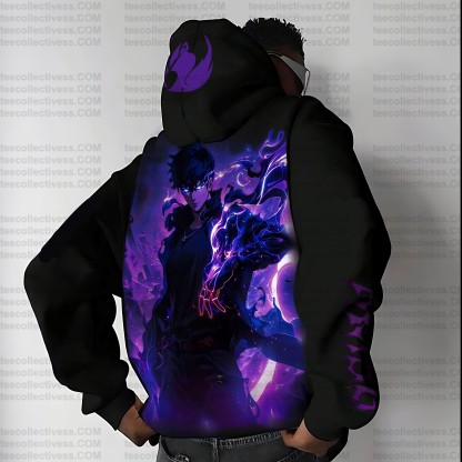 Unisex “ Solo Leveling ” Graphic Streetwear Vintage Hoodie