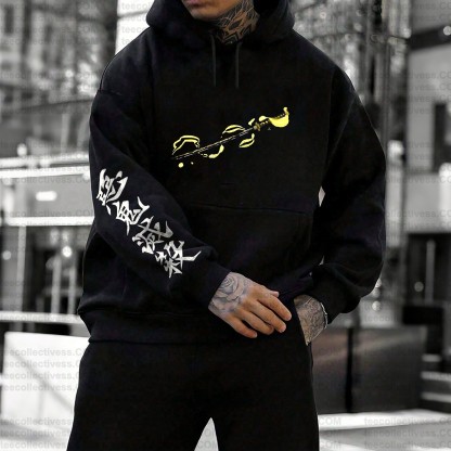 Unisex Anime Graphic Streetwear Vintage Hoodie| KNY