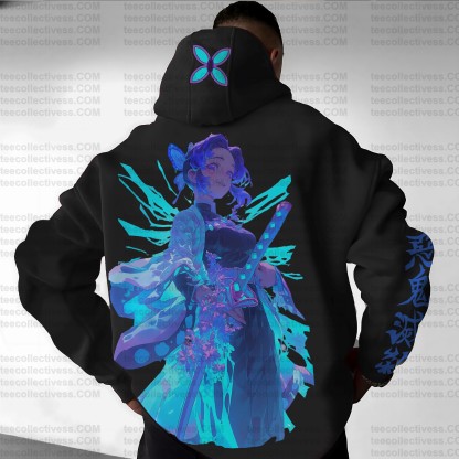 Unisex Anime Graphic Streetwear Vintage Hoodie| KNY