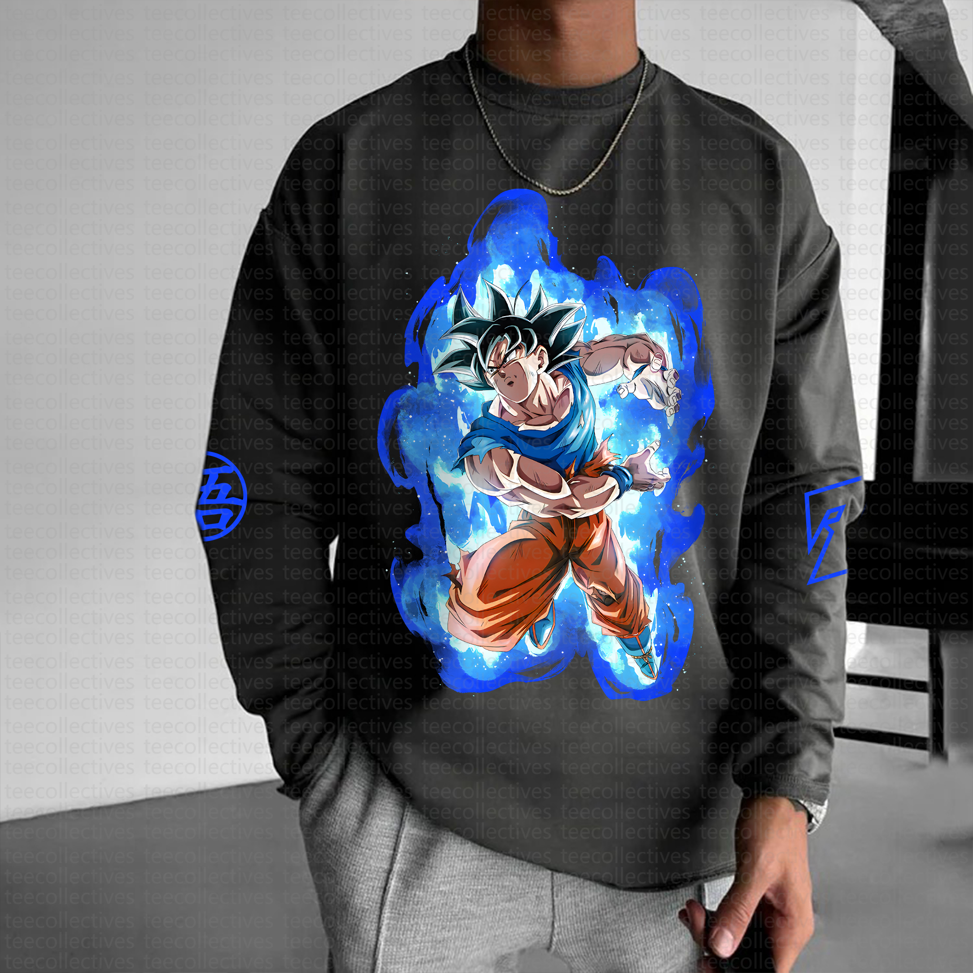 Unisex “Drangon Ball” Anime Graphic Streetwear Vintage Long-Sleeved T-shirt