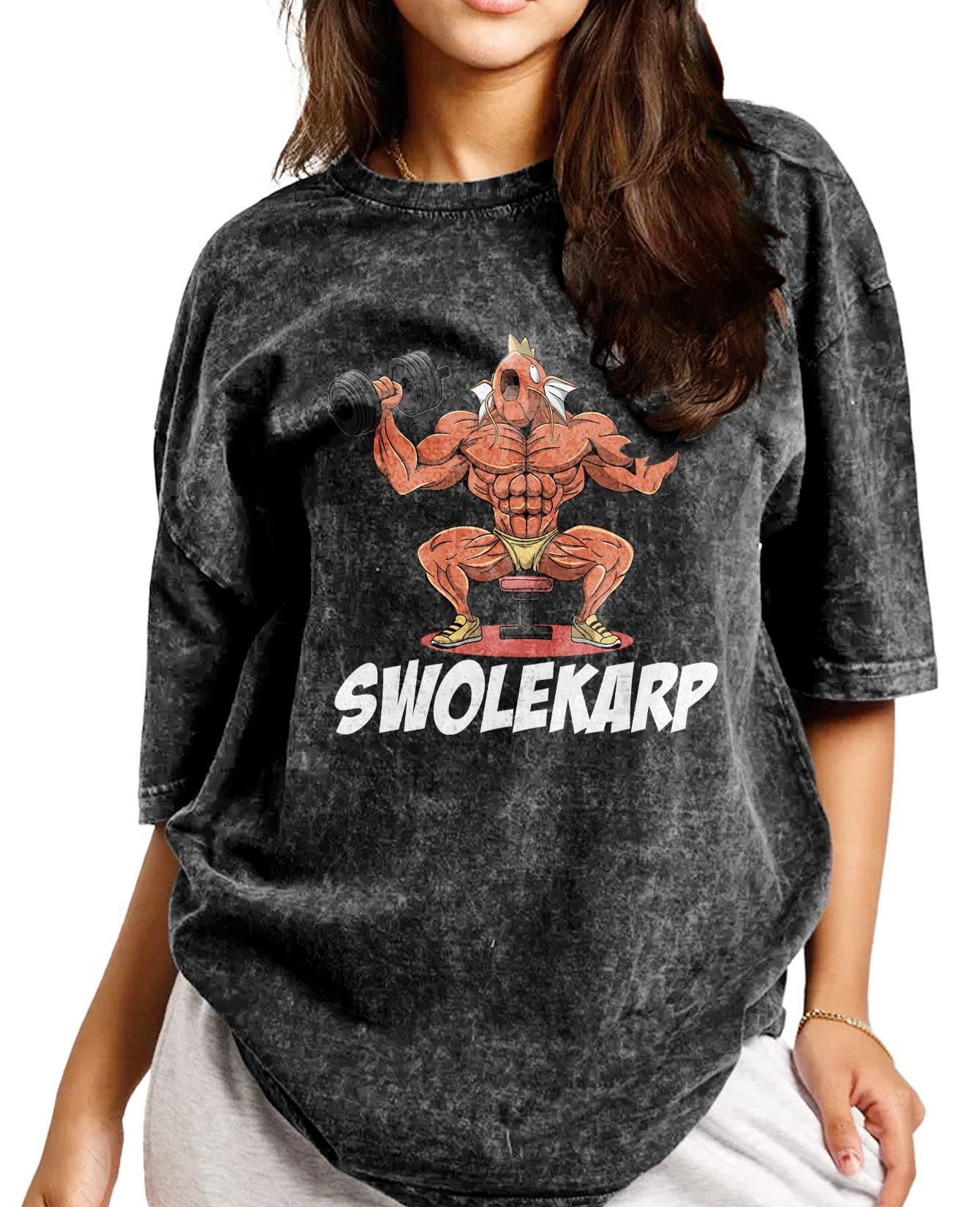 Unisex  “Pokémon” Swolekarp Gym Vintage T-Shirt
