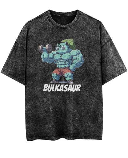 Unisex  “Pokémon” Bulkasaur Gym Vintage T-Shirt