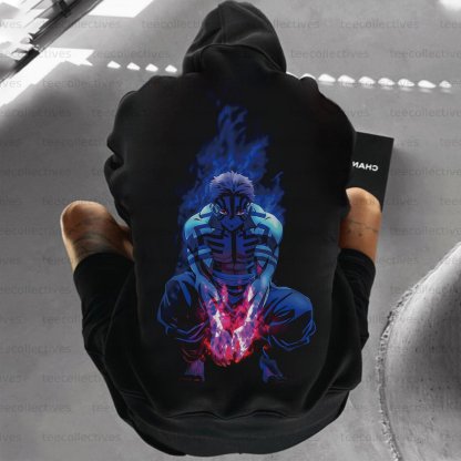Unisex Anime Graphic Streetwear Vintage Hoodie