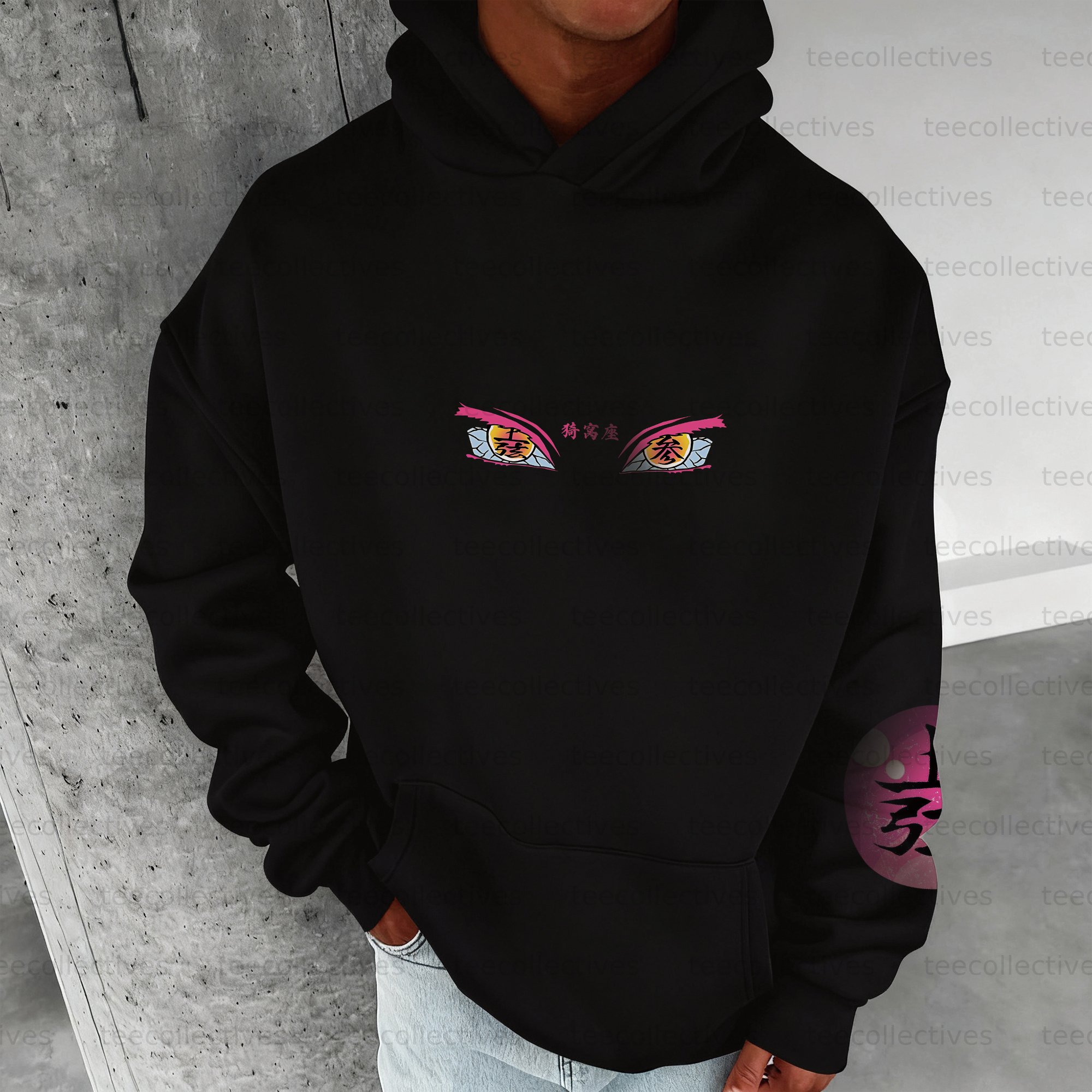 Unisex Anime Graphic Streetwear Vintage Hoodie