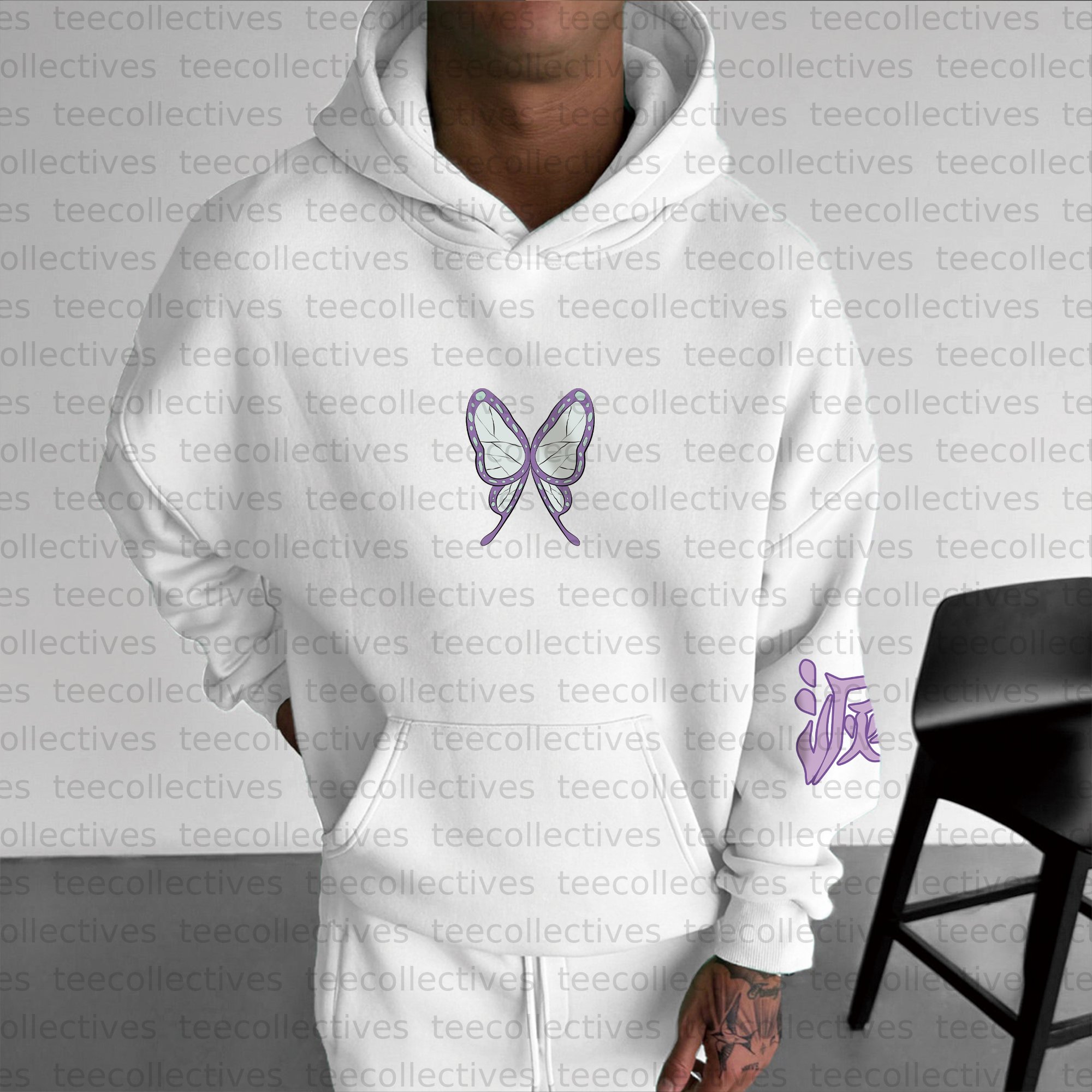 Unisex Anime Graphic Streetwear Vintage Hoodie