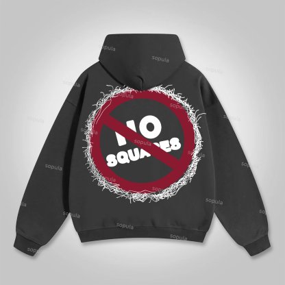 Sopula Retro Street Tenth Series Graphic Pullover Hoodie