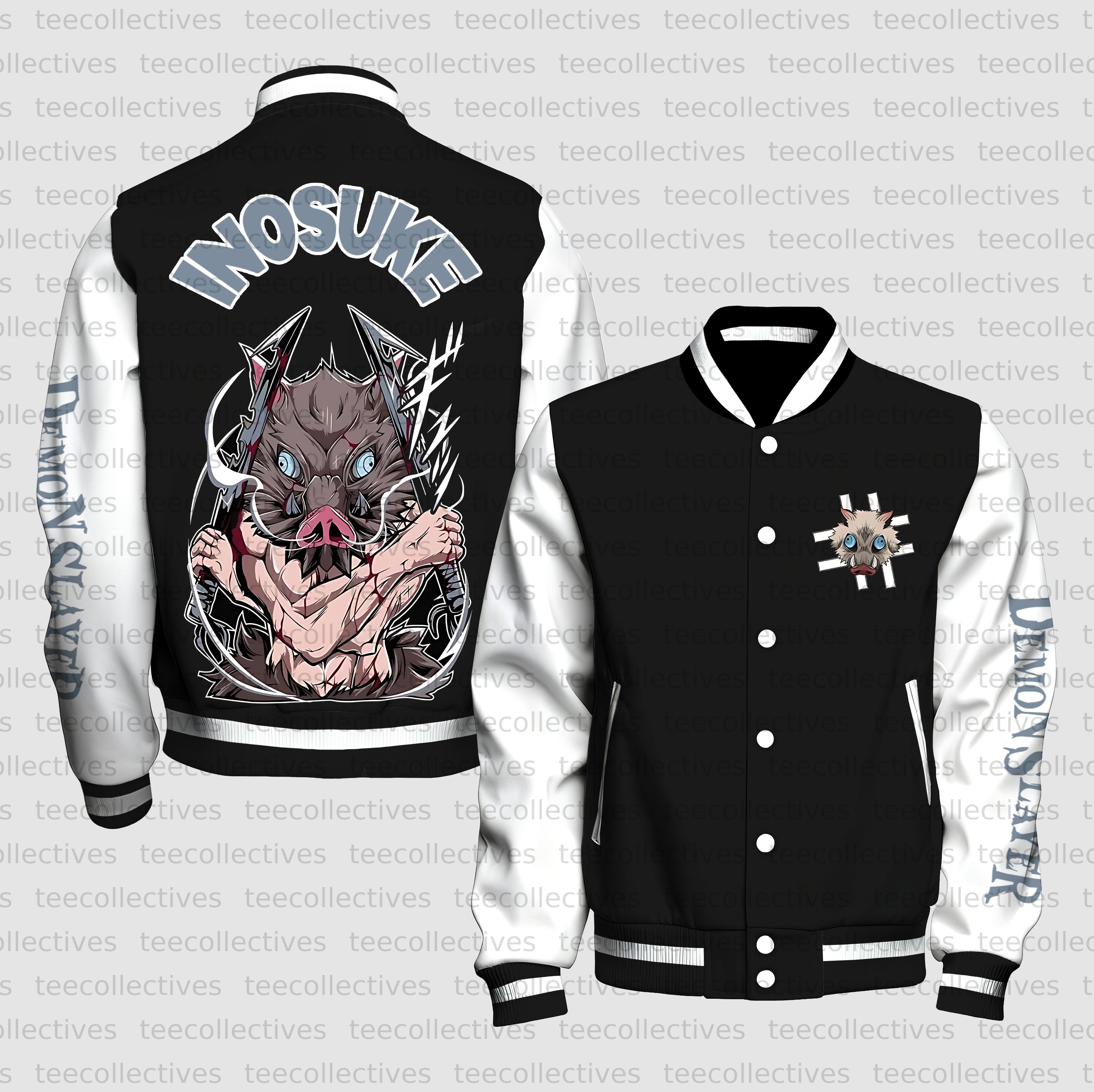 Unisex Vintage Anime Graphic Jacket