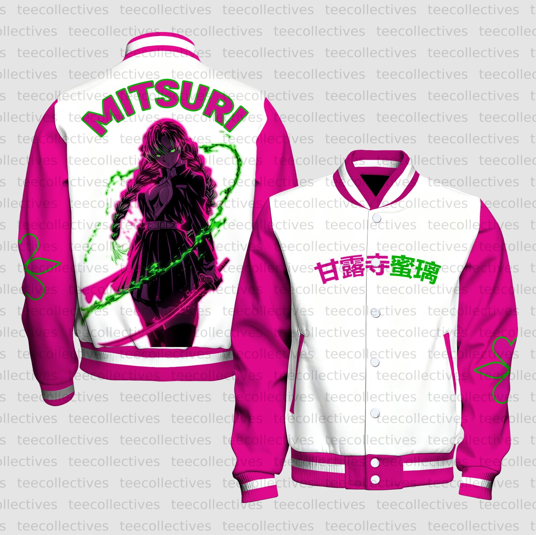 Unisex Vintage Anime Graphic Jacket