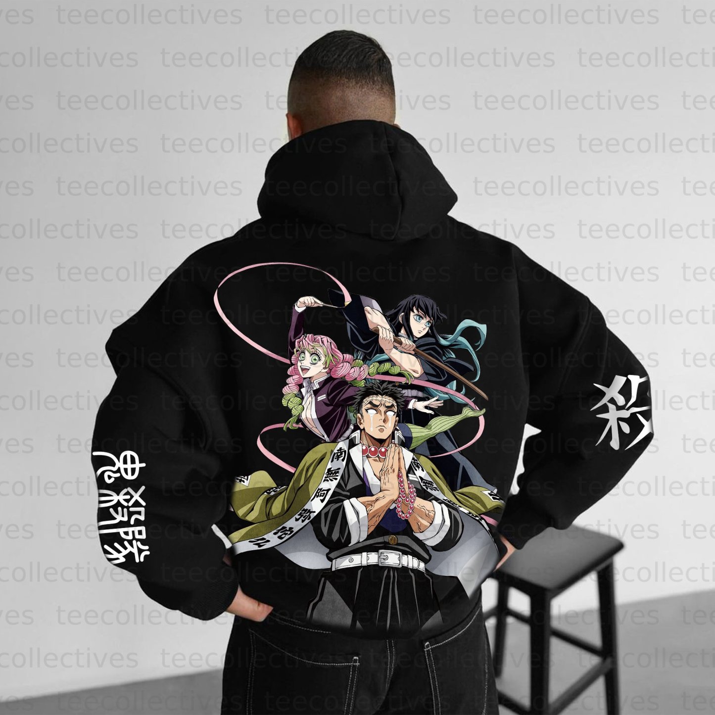 Unisex Anime Graphic Streetwear Vintage Hoodie
