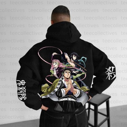 Unisex Anime Graphic Streetwear Vintage Hoodie