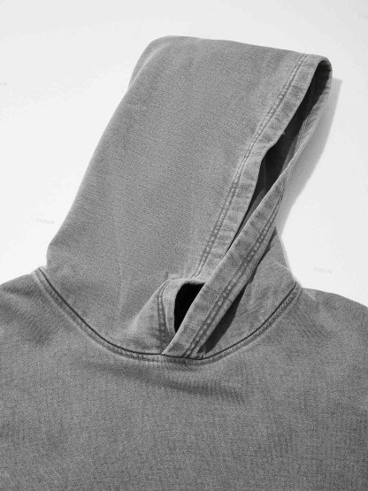 Sopula Vintage The Illest Villain Mf Doom Graphic Print Washed Hoodie