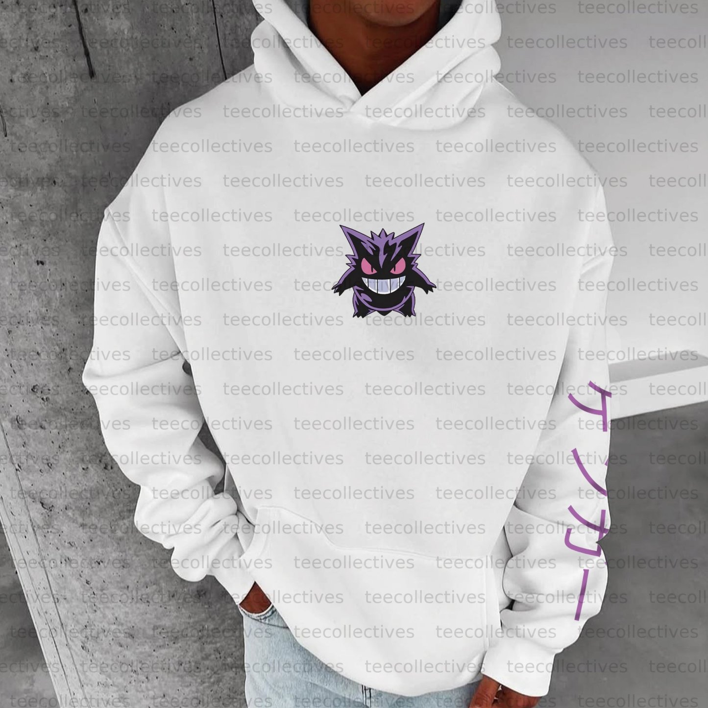 Unisex Anime Graphic Streetwear Vintage Fleece-Lined Hoodie