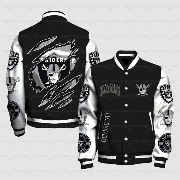 Unisex Vintage Graphic Jacket | Las Vegas Raiders