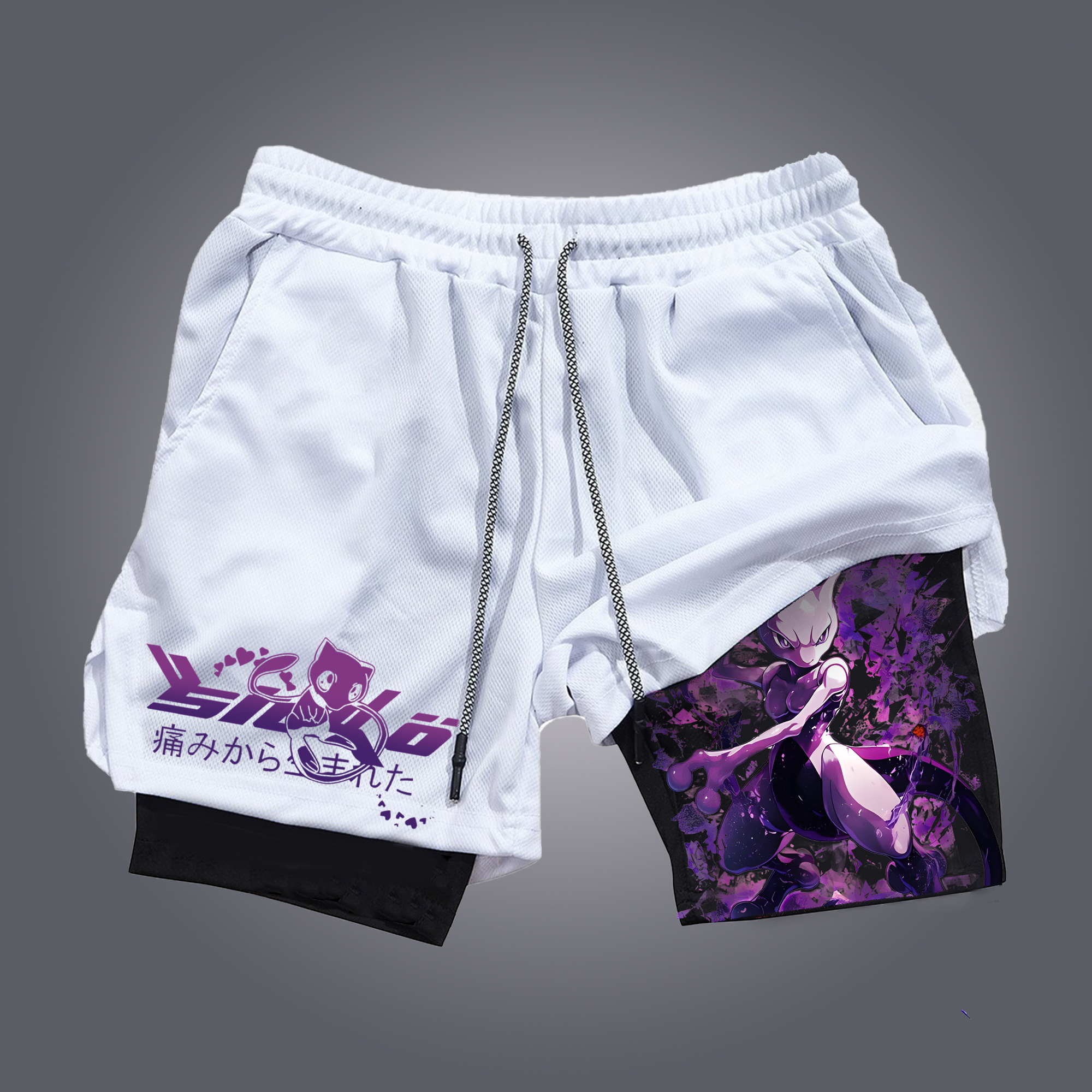 Unisex Casual Anime Streetwear Shorts
