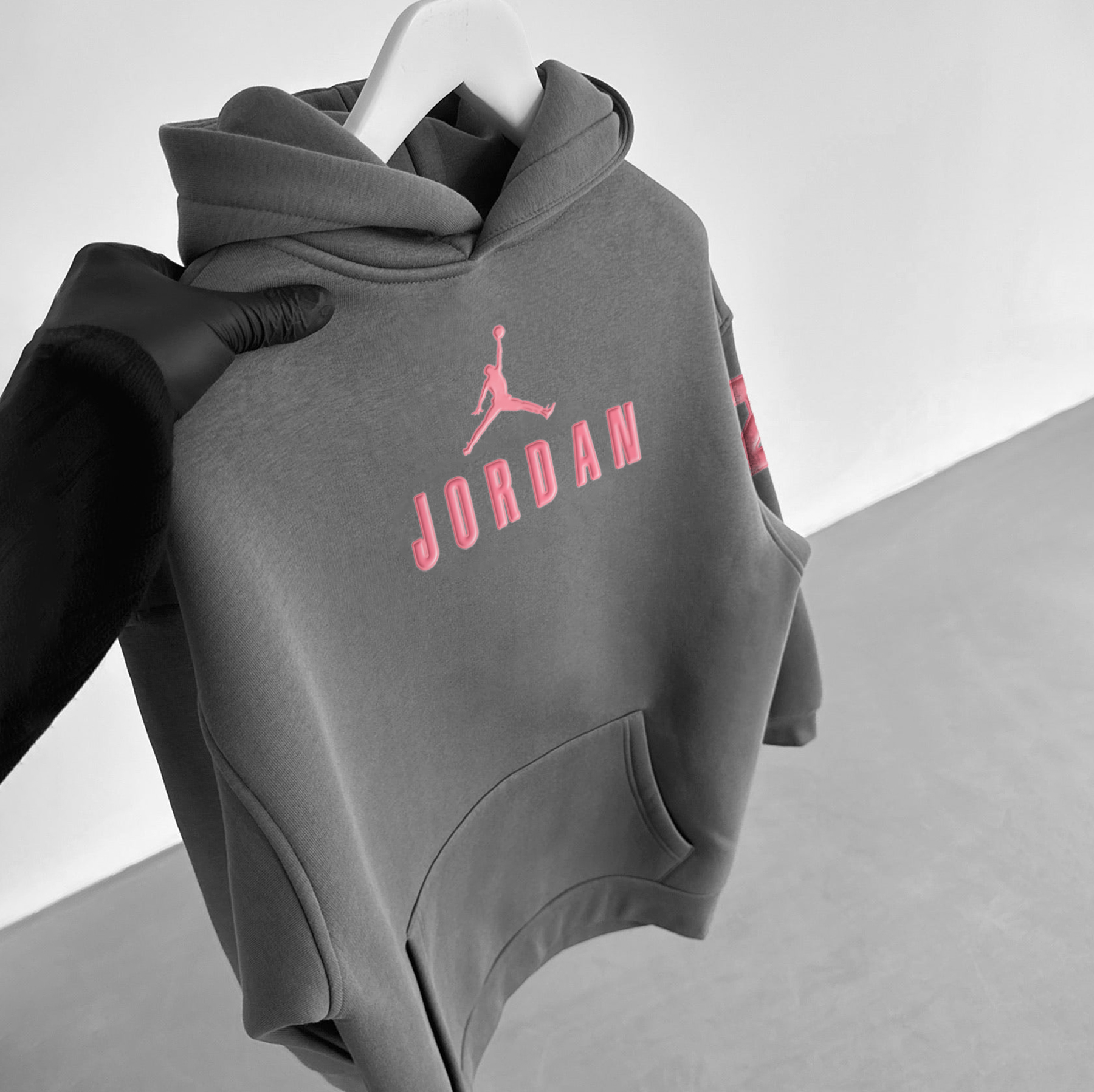 Unisex Jumpman Printed Casual Hoodie-Teegamechanger