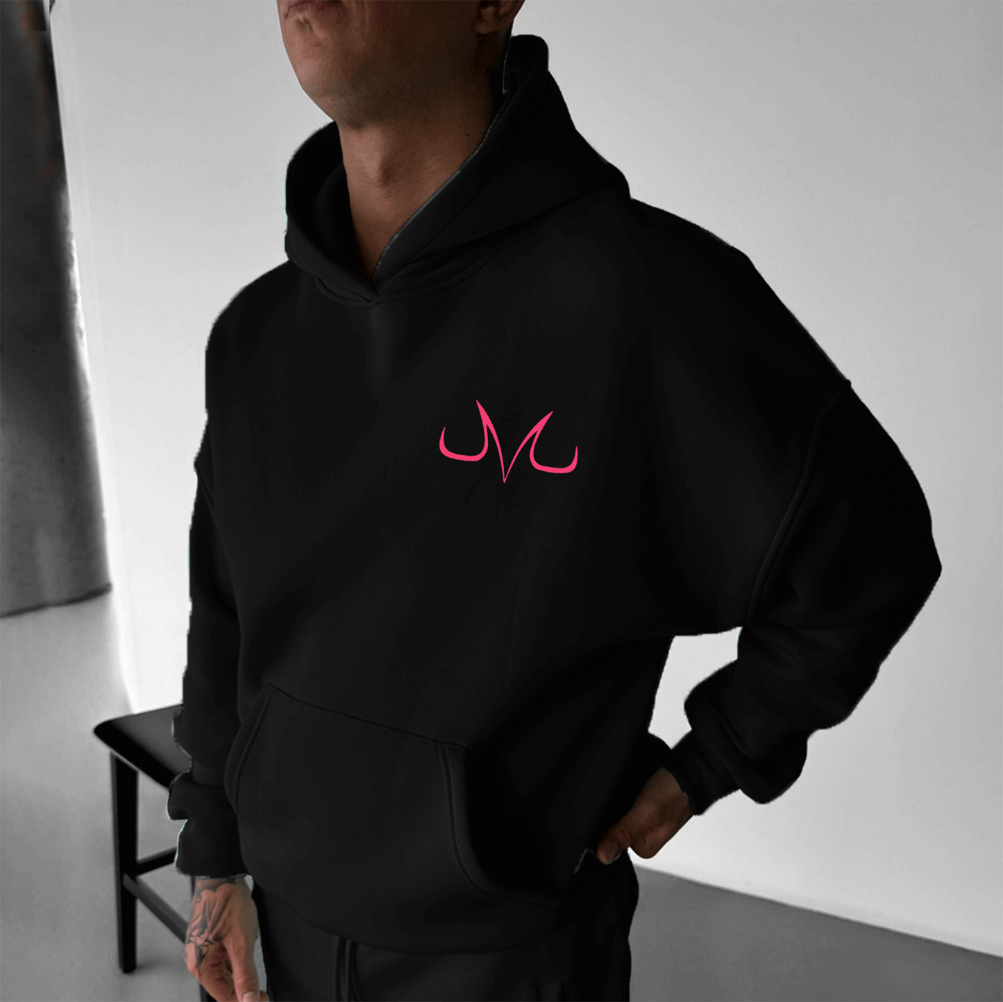 Unisex Anime Casual Print Oversized Hoodie-Teegamechanger