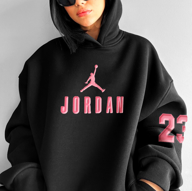 Unisex Jumpman Printed Casual Hoodie-Teegamechanger