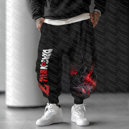 Unisex  Casual  Streetwear Pants