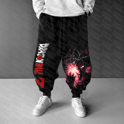 Unisex  Casual  Streetwear Pants