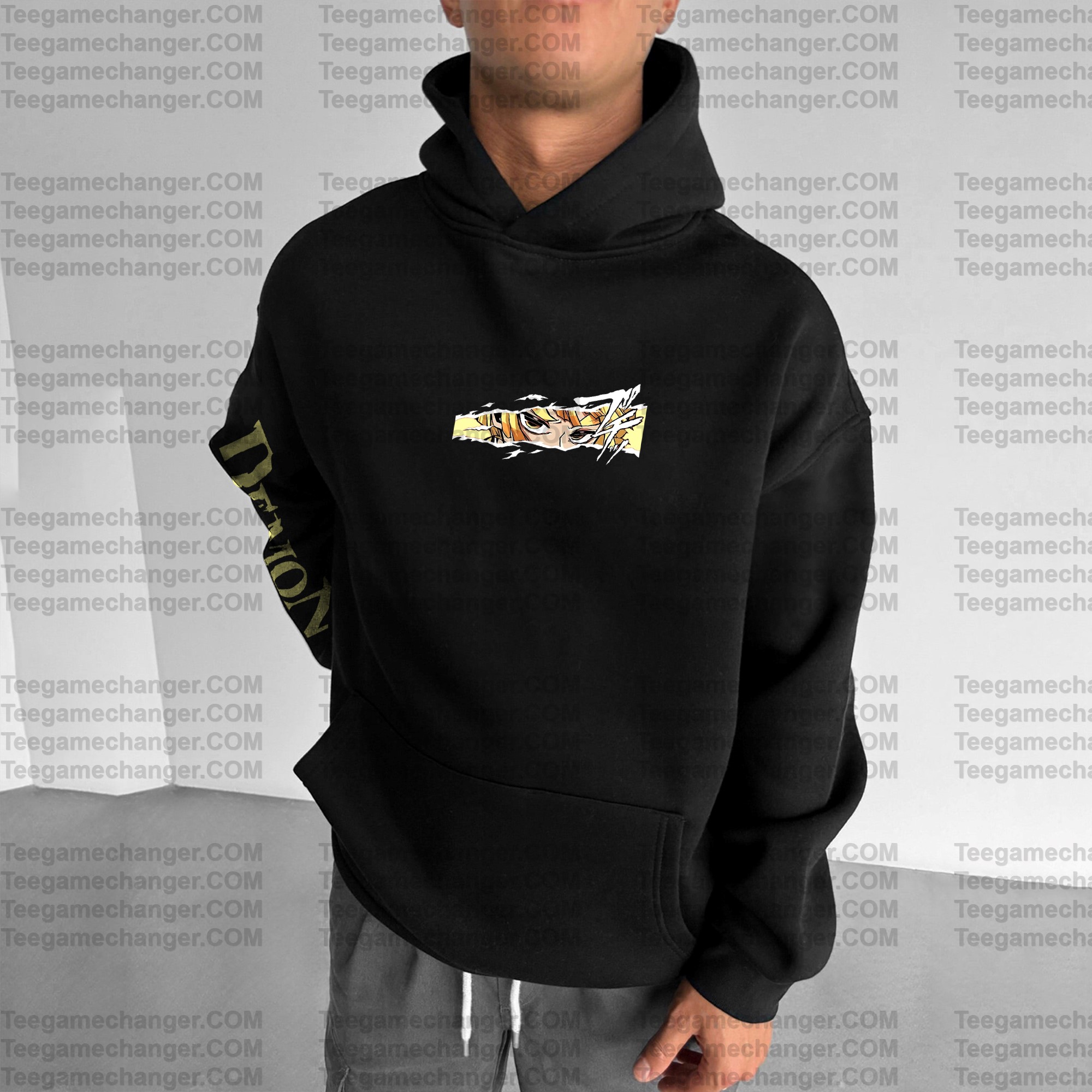 Unisex Anime Graphic Streetwear Vintage Hoodie丨Demon Slayer