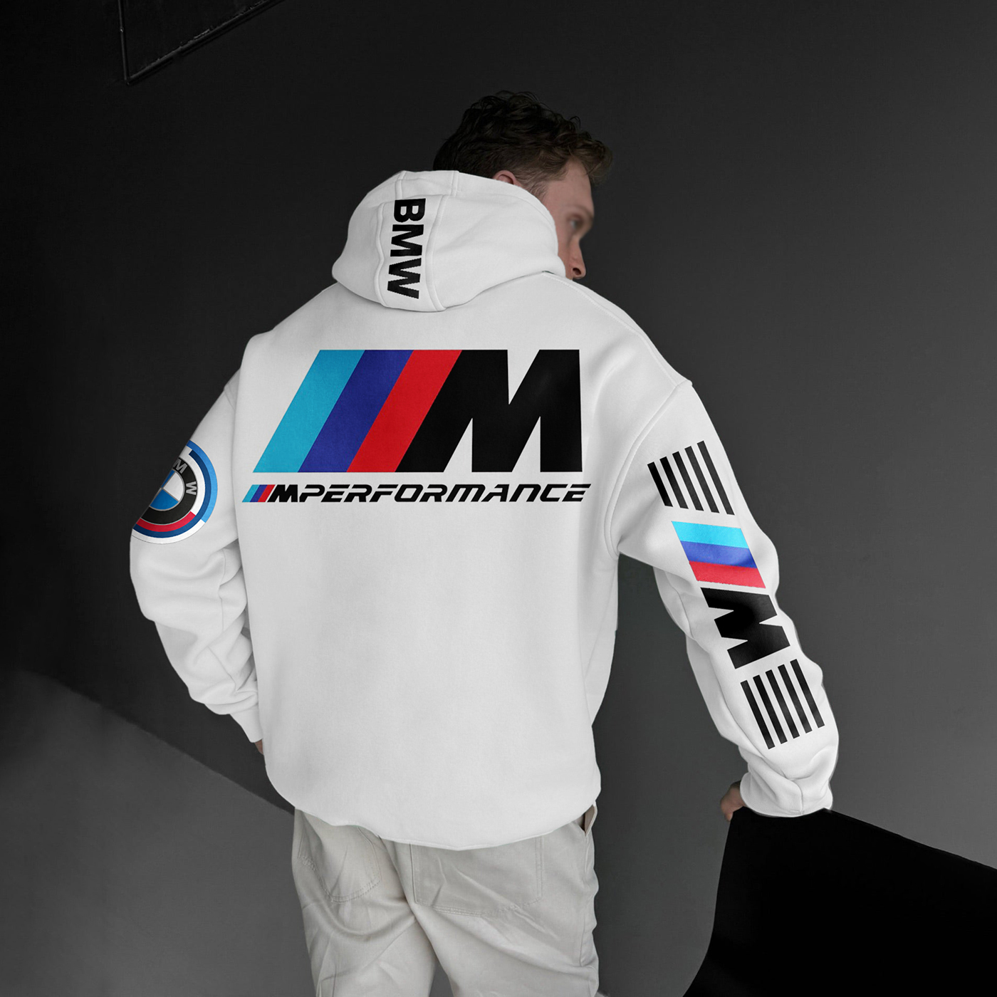 Oversize Racing Car Hoodie