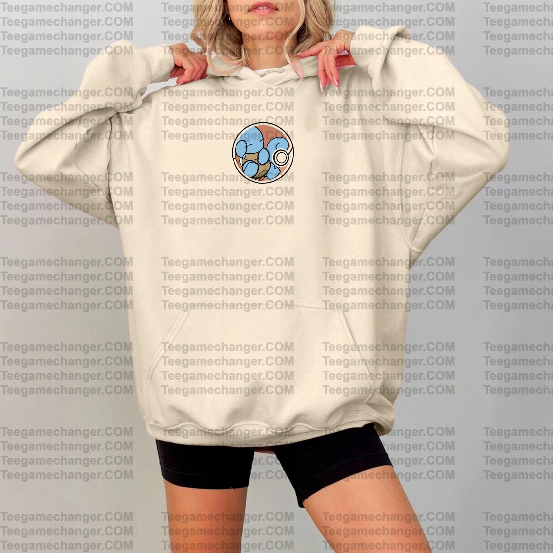 ‘’Pokémon " Anime Inspired Vintage Hoodie