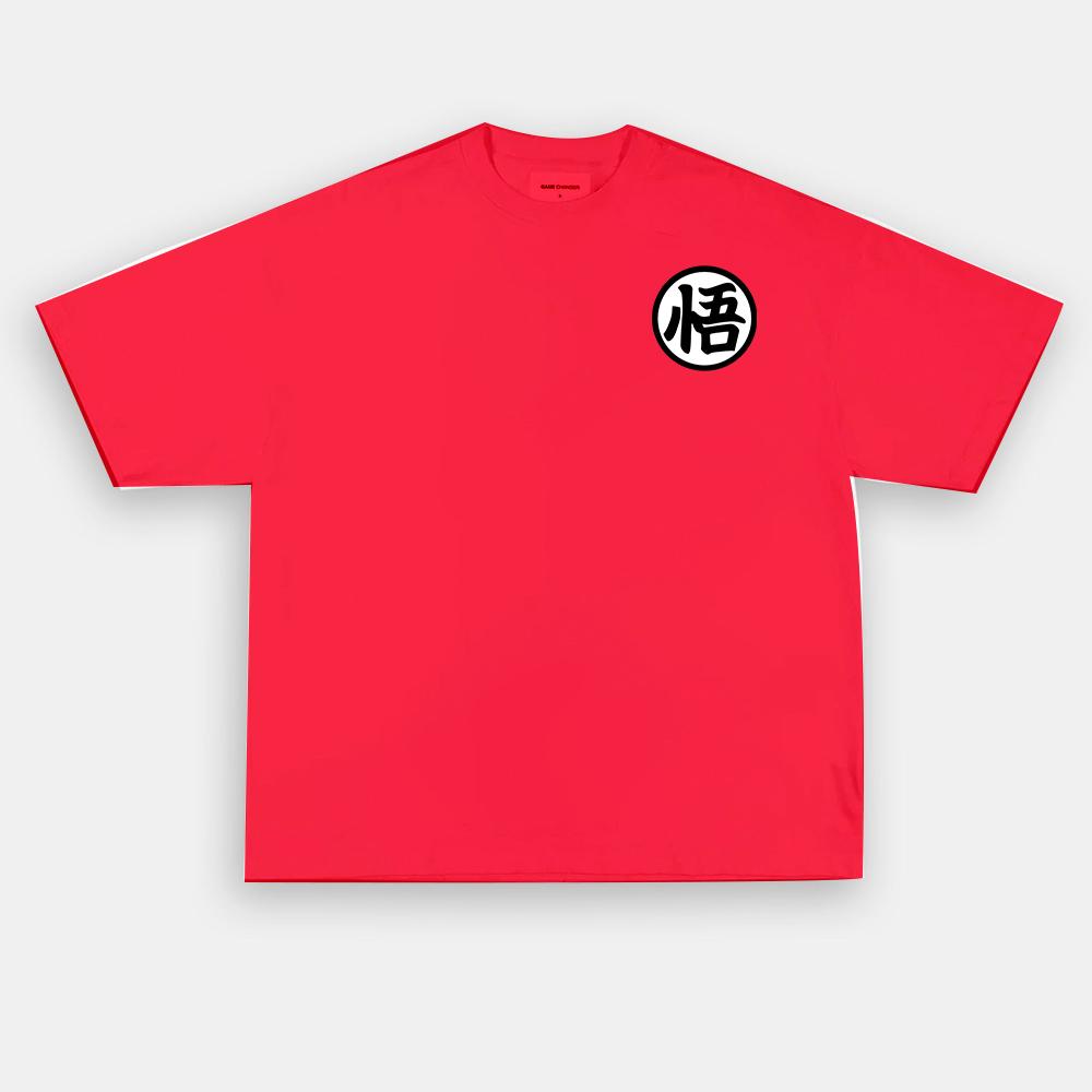 Unisex Oversized DBZ Anime Print T-Shirt