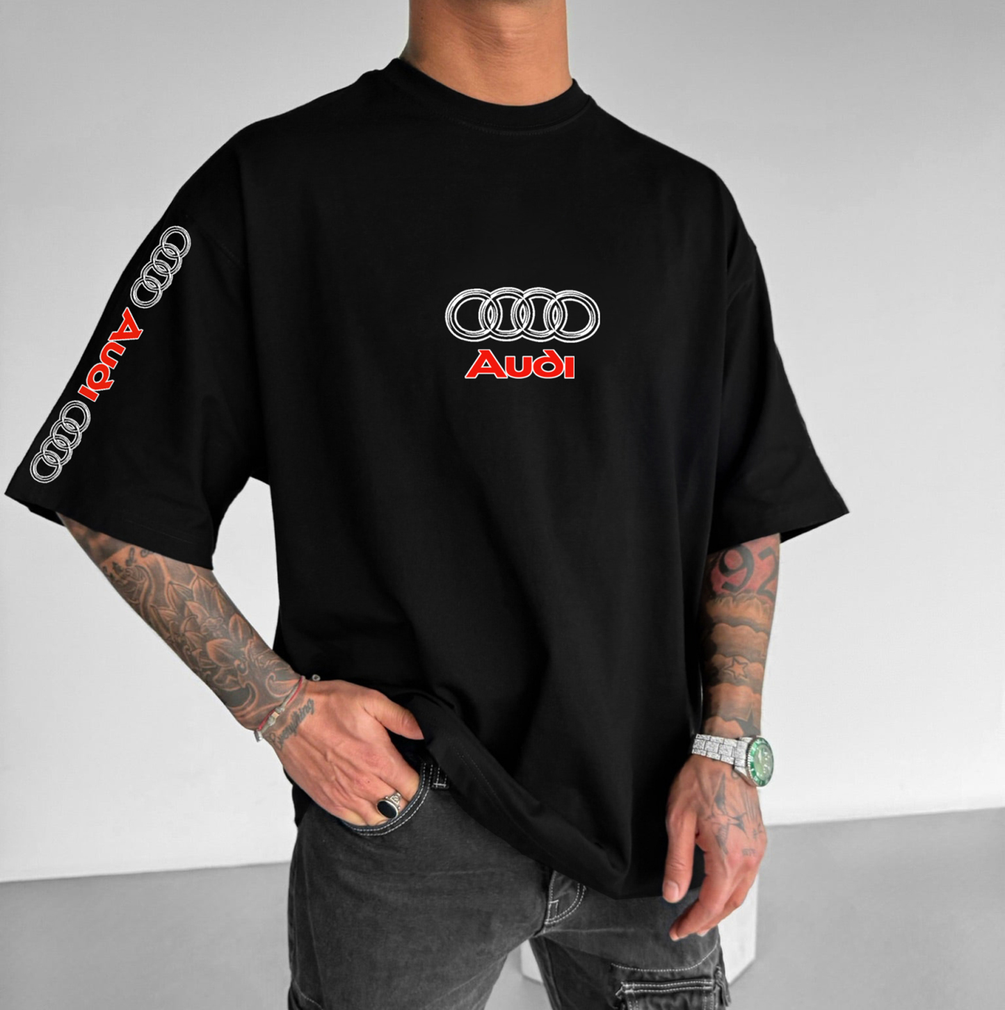 Unisex Casual Audi T-shirt
