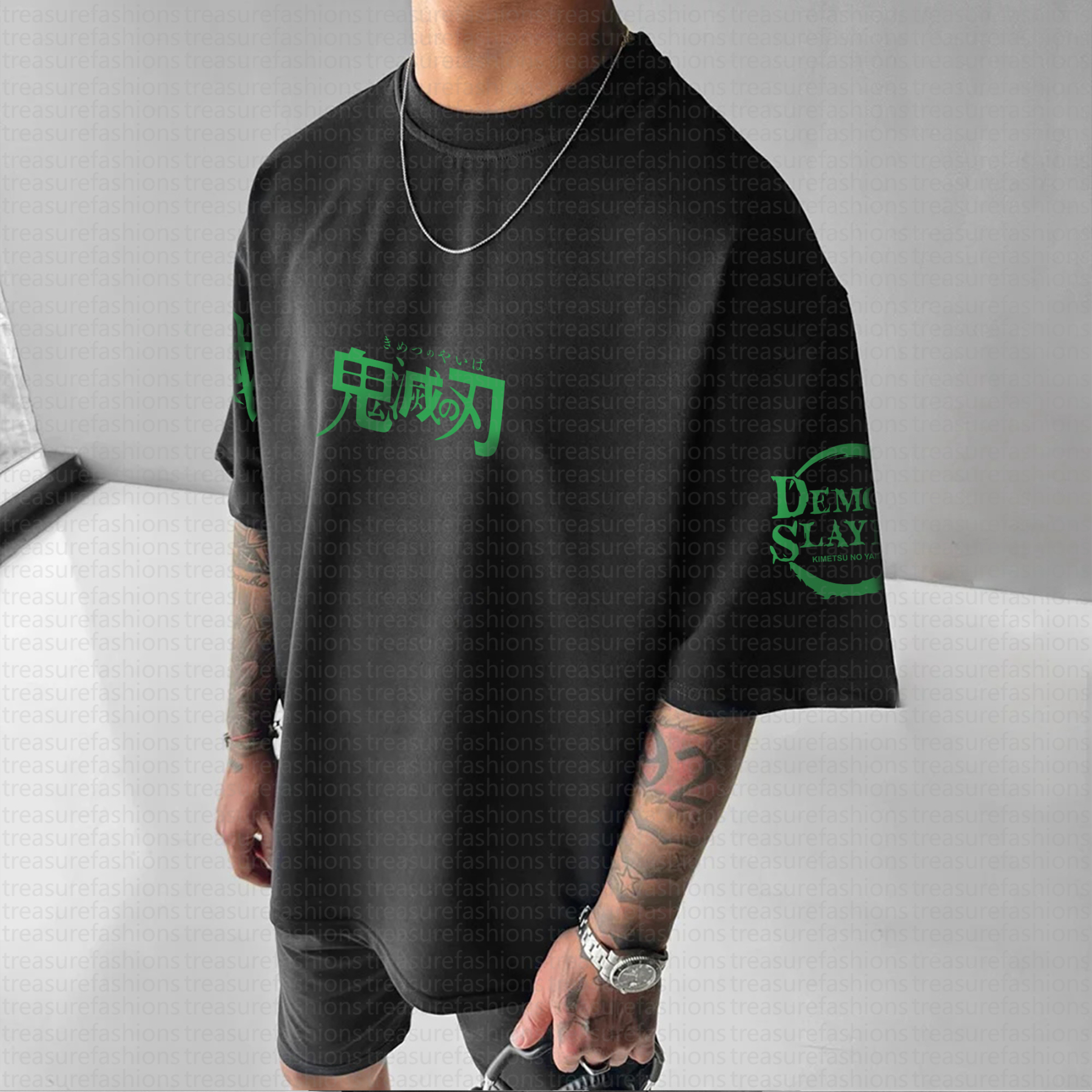 Unisex  "Demon slayer" Anime Inspired Vintage T-Shirt