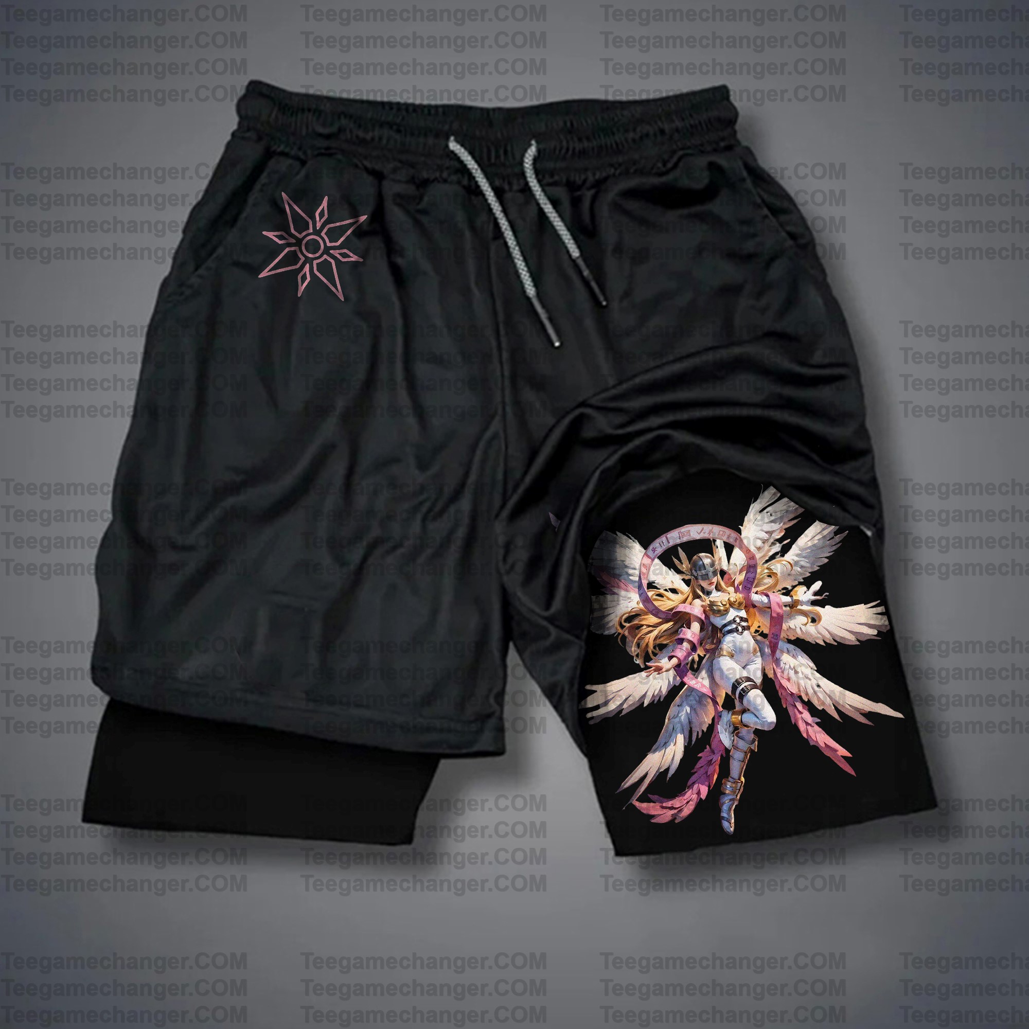 Unisex Casual Anime Streetwear Gym Shorts