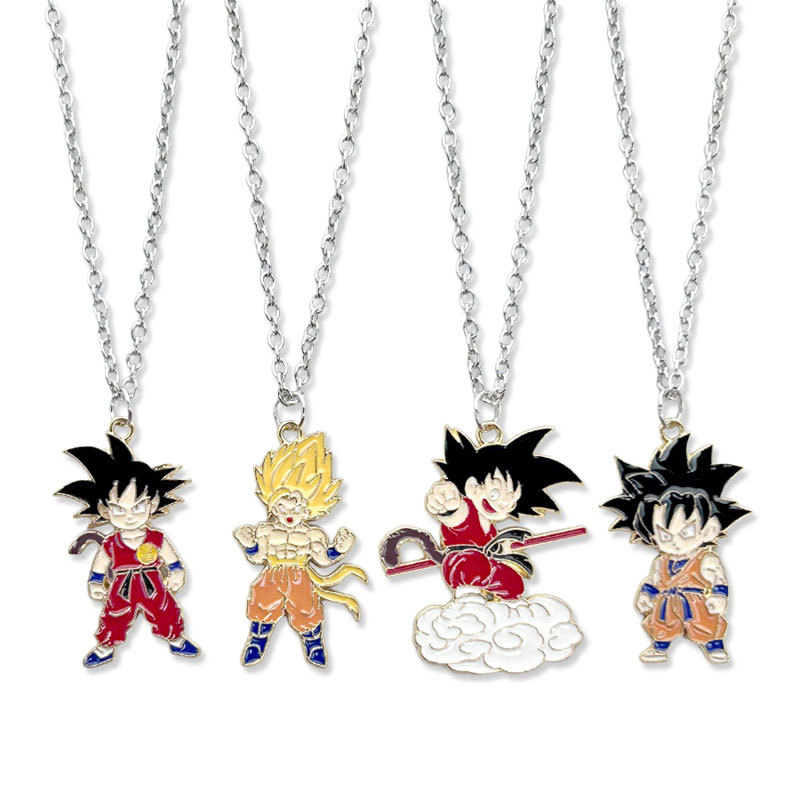 Anime Peripheral Alloy Pendant Necklace-Teegamechanger
