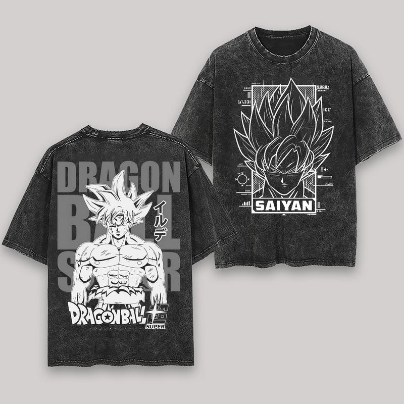 Dragon Ball Son Goku Oversize Washed Tee