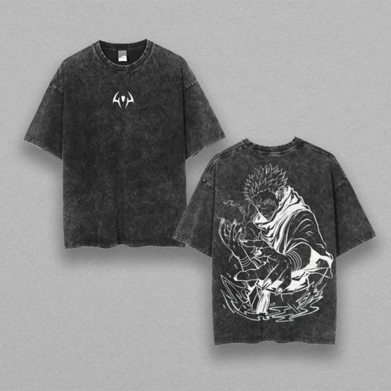 Vintage Washed Tee丨Jujutsu Kaisen