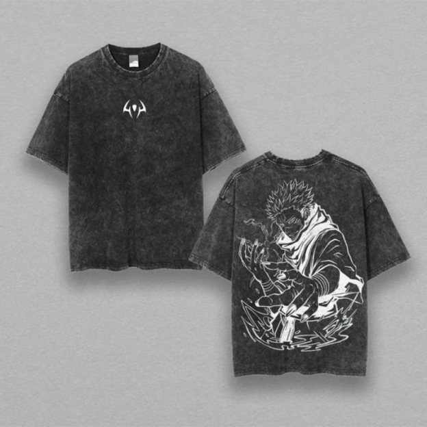 Vintage Washed Tee丨Jujutsu Kaisen