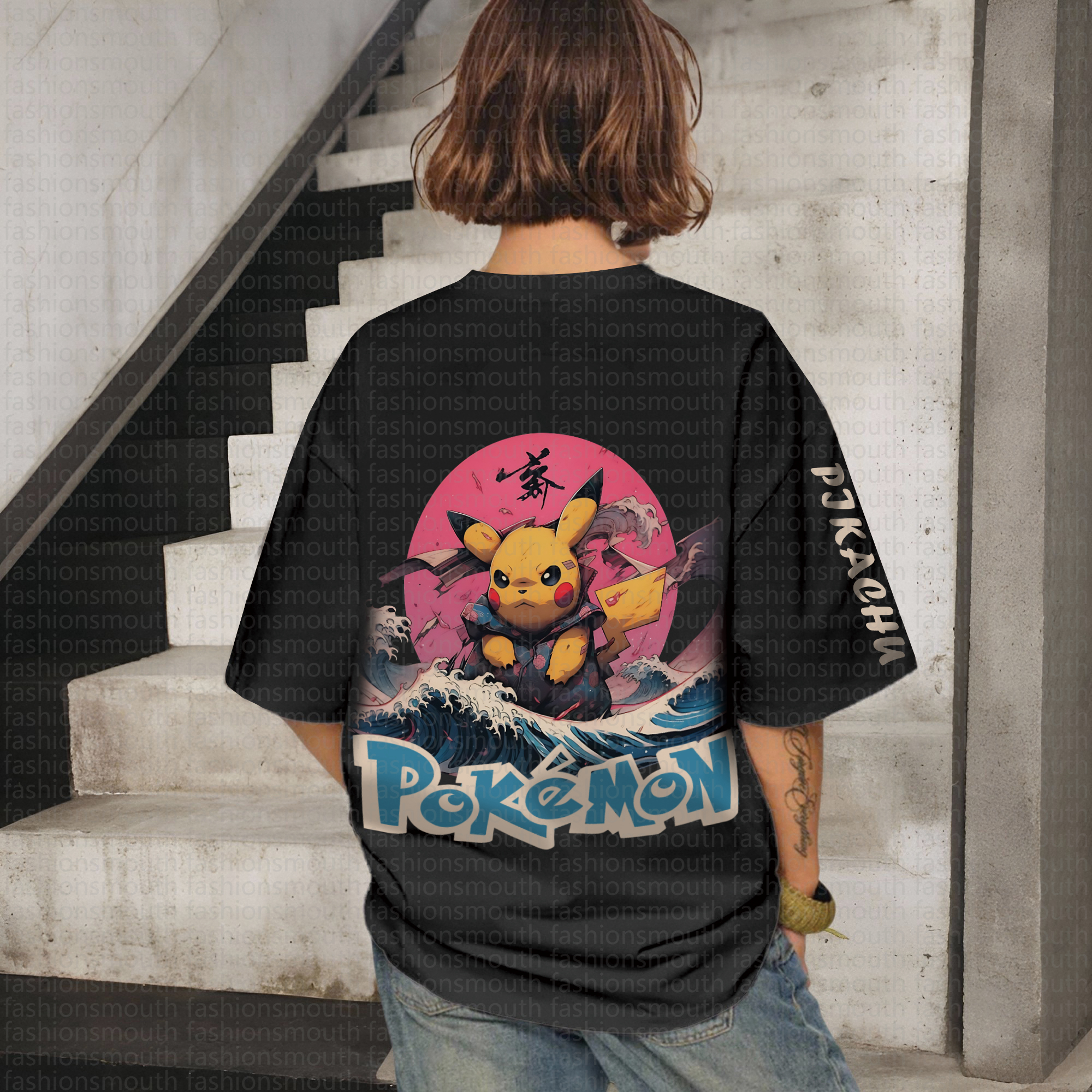 "Pokémon" Anime Inspired Vintage T-Shirt