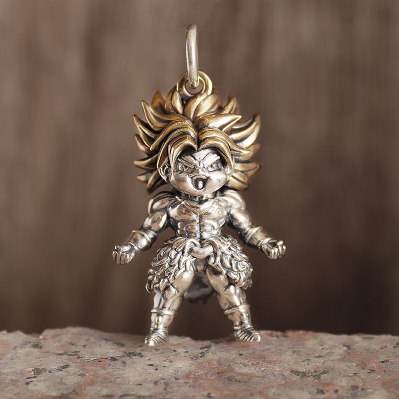 Unisex Anime Character Alloy Necklace-Teegamechanger