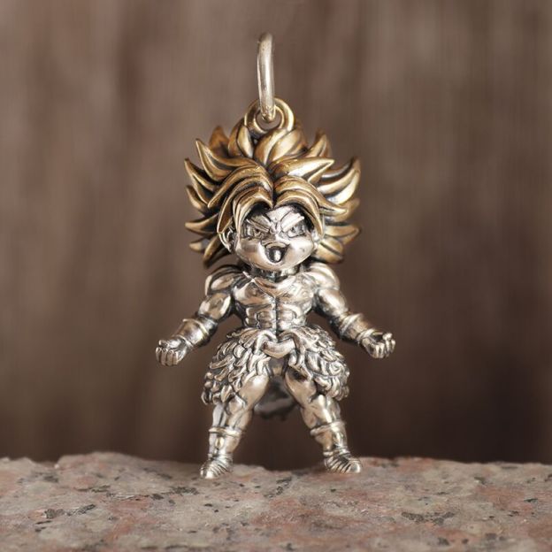 Unisex Anime Character Alloy Necklace-Teegamechanger