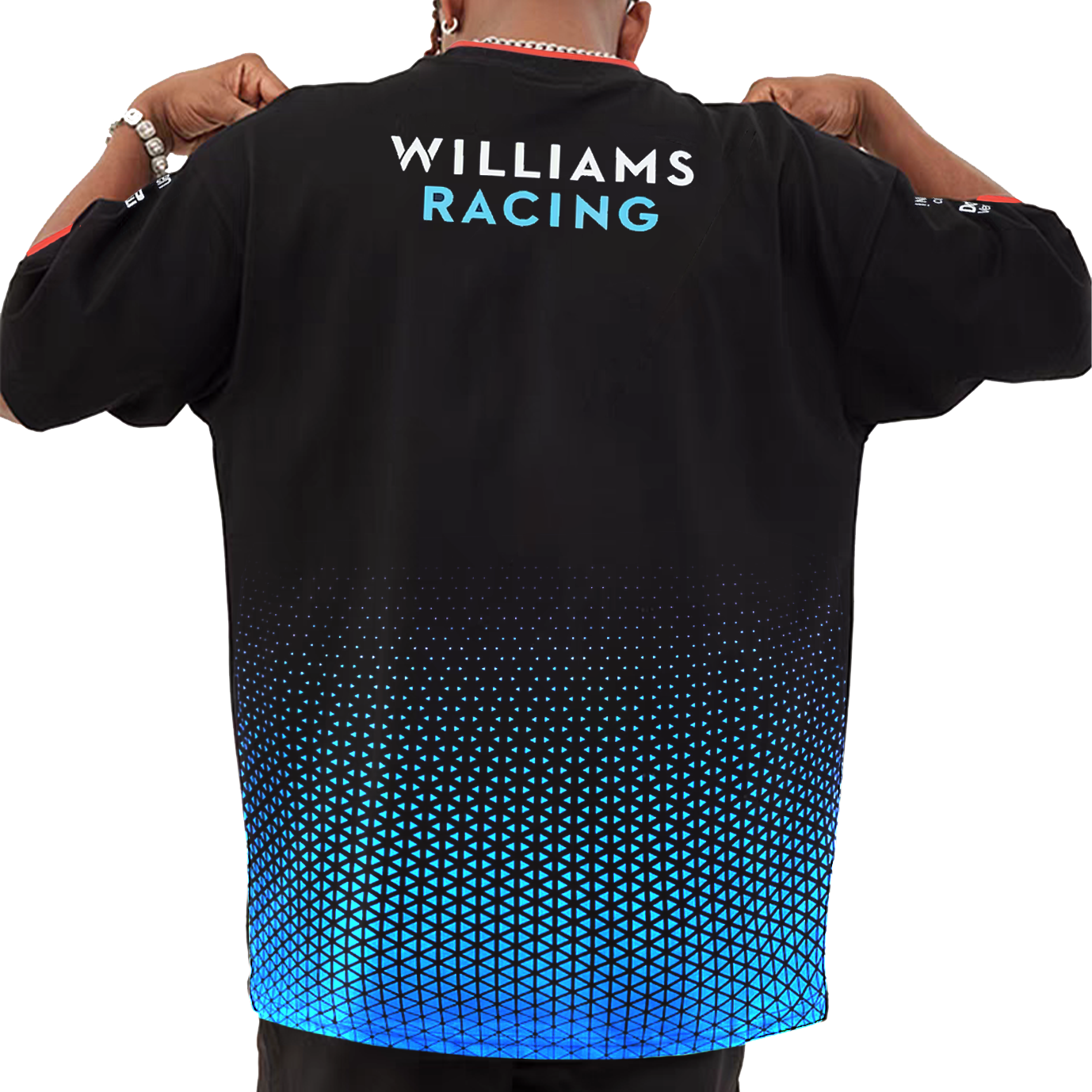 Men's Motor Race Print Loose Short Sleeve Oversized T-Shirt