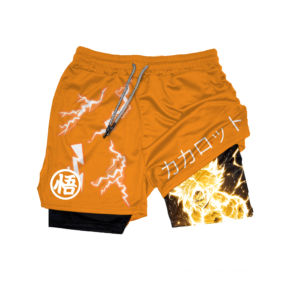 Anime Gym Performance Shorts