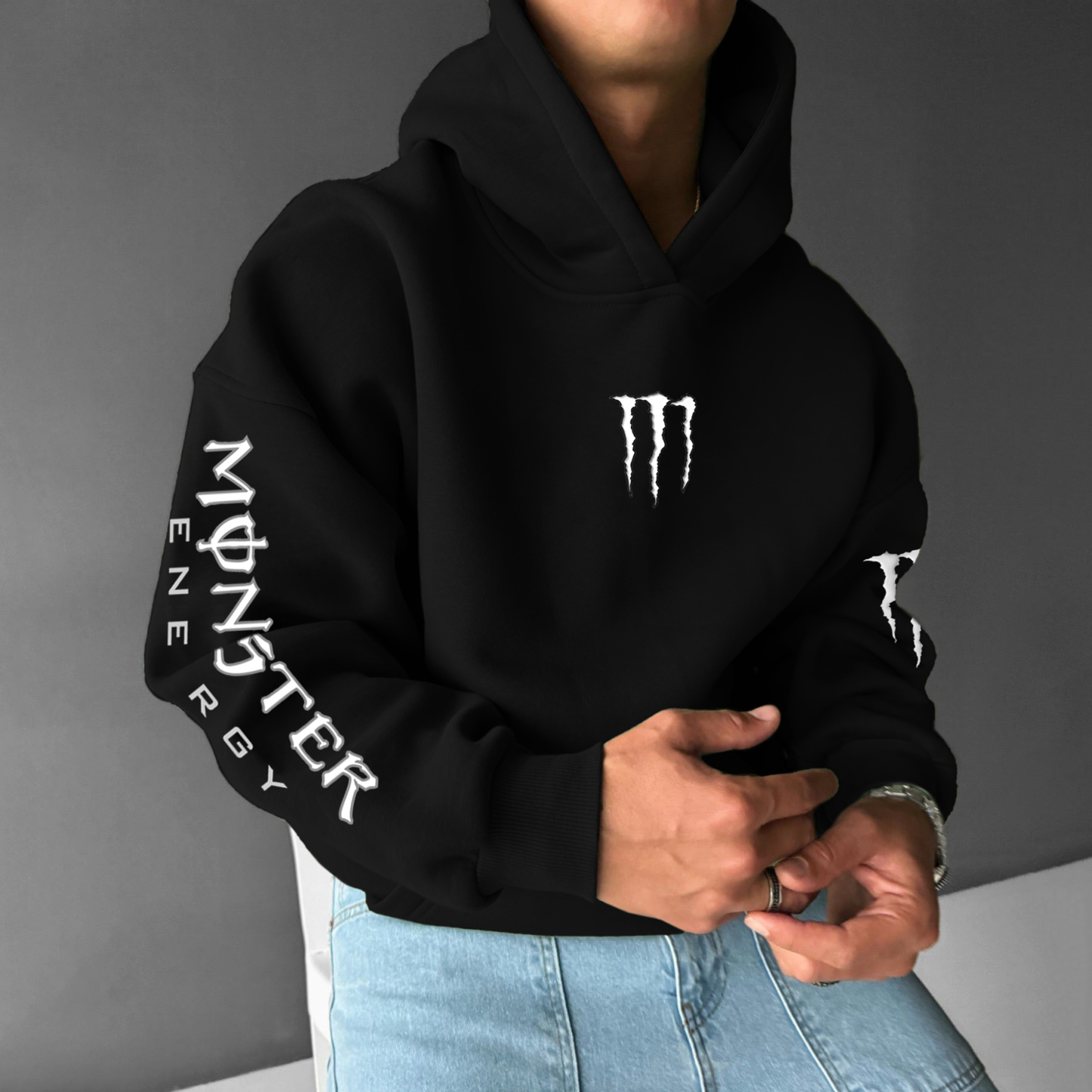 Oversize Energy Drink Style Hoodie