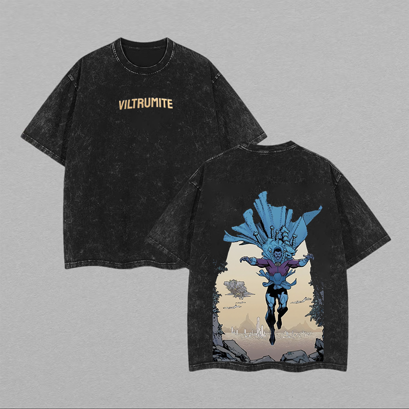Viltrumite Invincible Printed Unisex Washed T-Shirt
