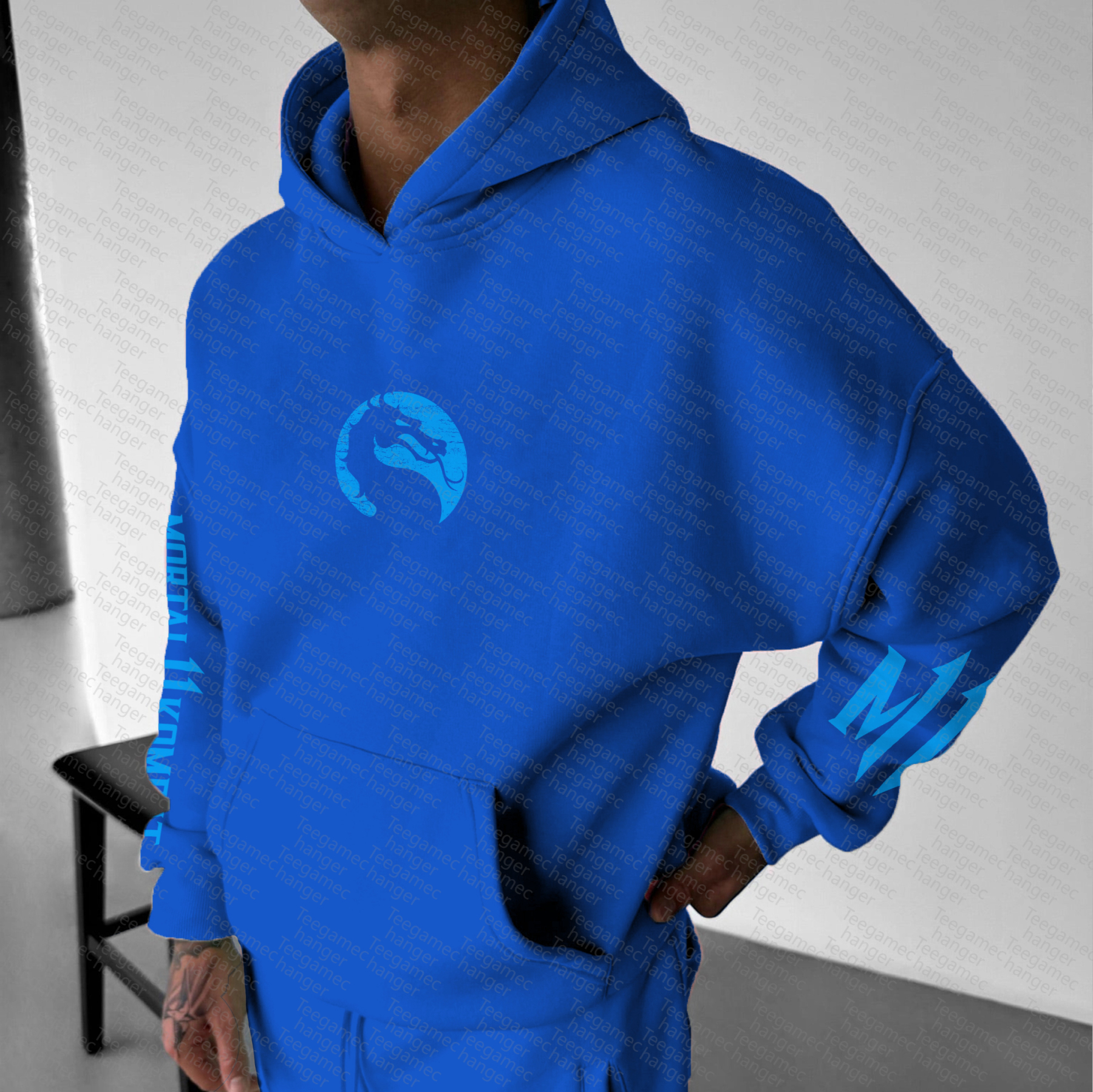 Unisex “Mortal Kombat”  Graphic Streetwear Vintage Hoodie